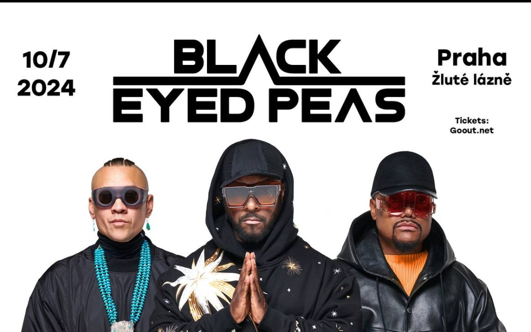 Концерт Black Eyed Peas в Праге 10 июля