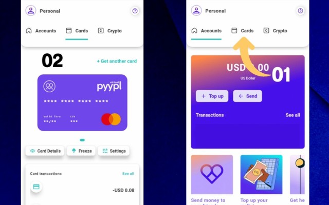 Карта Pyypl - отзывы Pyypl, как пополнять (пополнение pyypl, pyypl qiwi, pyypl binance)
