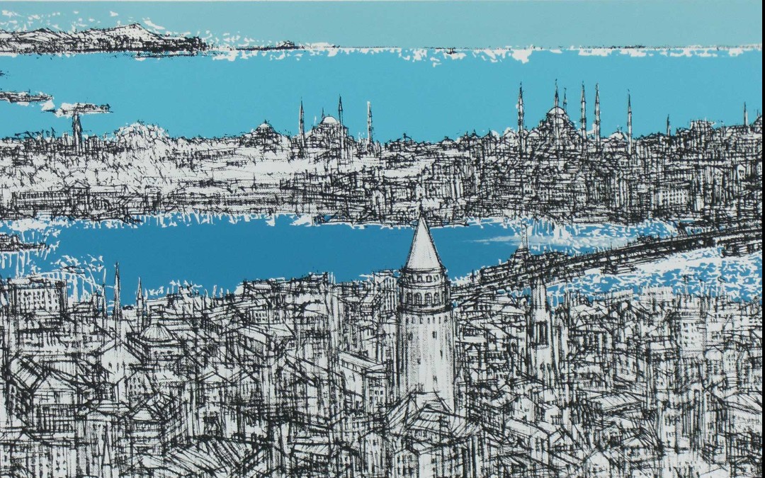 В Музее кино в Стамбуле проходит выставка работ известного турецкого абстракциониста Деврима Эрбиля